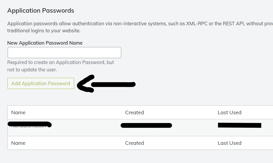 Create App Password